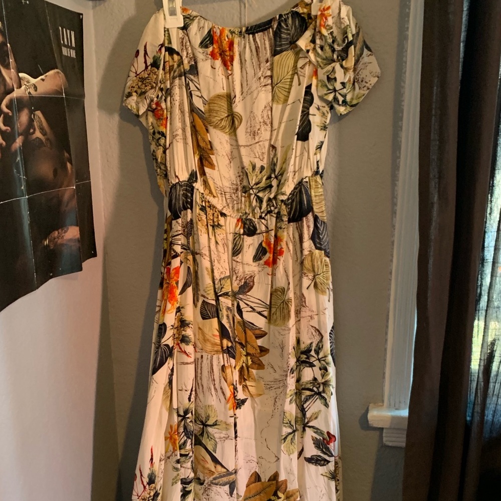 Off the shoulder dress